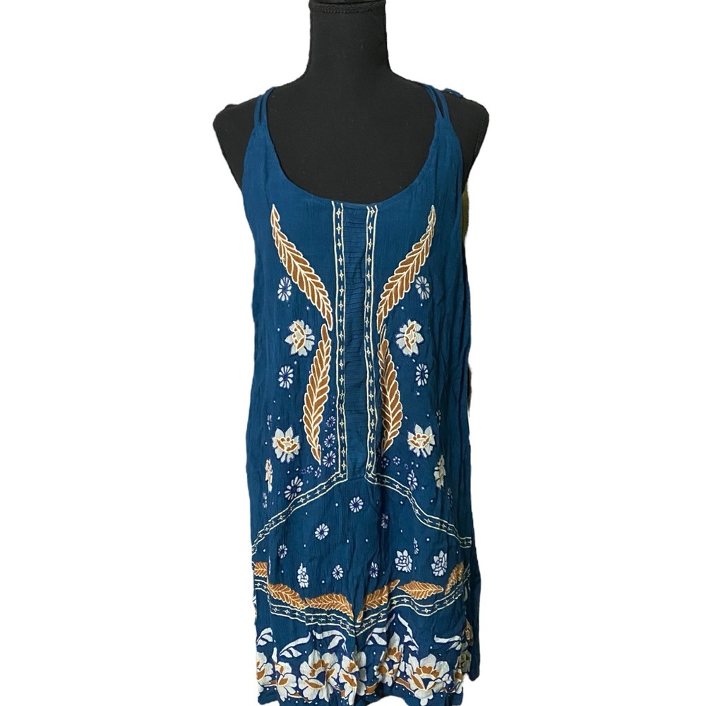 O’Neill NWT Blue Boho Halter Dress Size M